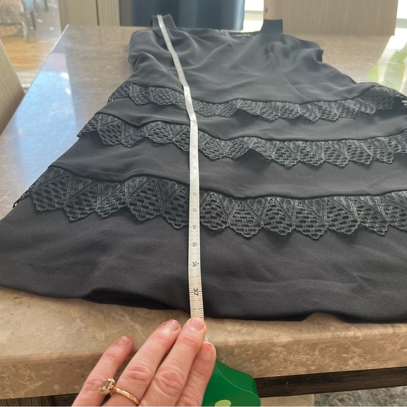 Chetta B black sleeveless dress size 8 - Picture 3 of 10